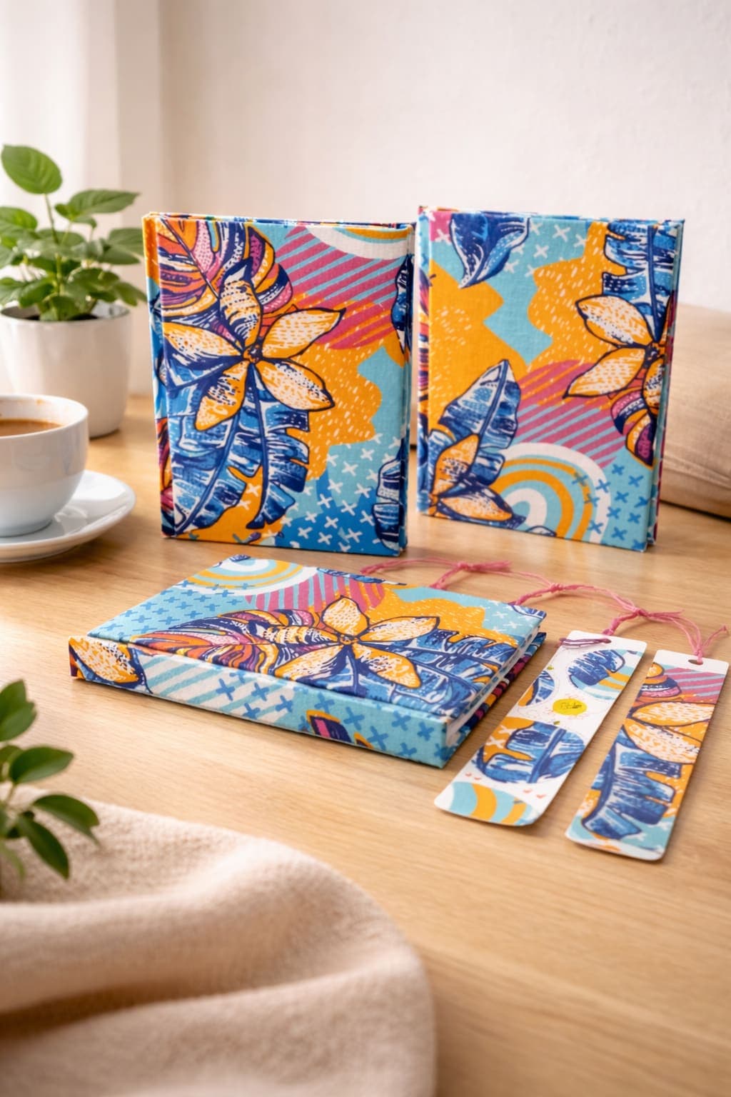 Cuaderno con tapa de piel envejecida